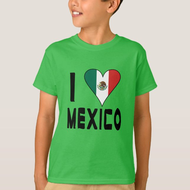 Camiseta Amo el niño de México (Anverso)