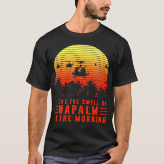 Camiseta Amo el olor del napalm en la mañana