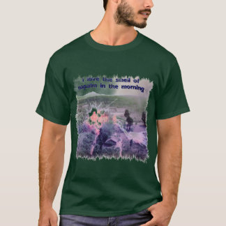 Camiseta ¡Amo el olor del napalm por la mañana!