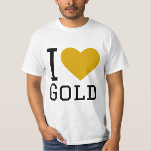 Camiseta Amo el oro