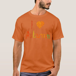 Camiseta Amo El Otoño
