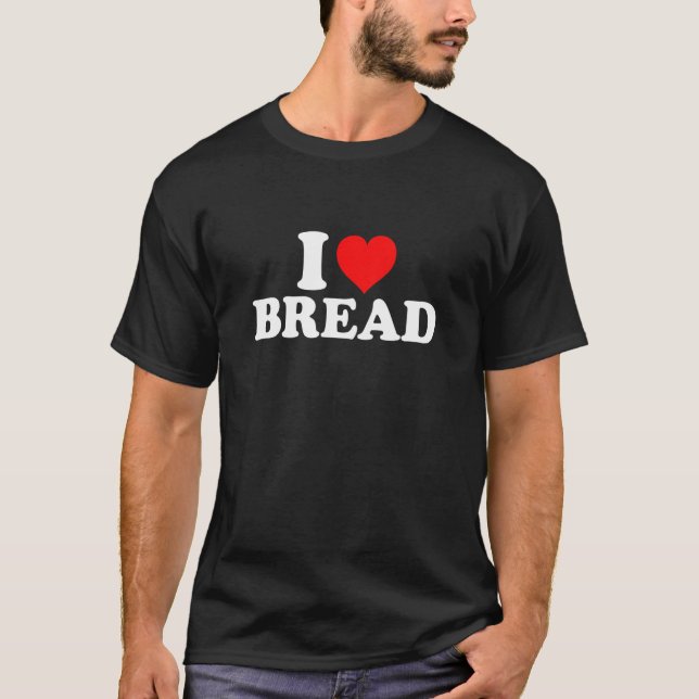 Camiseta Amo el pan (Anverso)