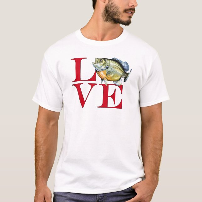 Camiseta Amo el Panfish (Anverso)