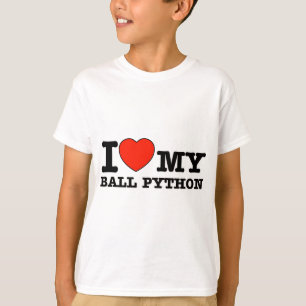 Camiseta Amo el pitón de la bola