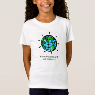 Camiseta Amo el Planeta Tierra - Lo salvaje - Naturaleza -