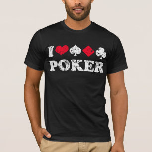 Camiseta Amo el póker