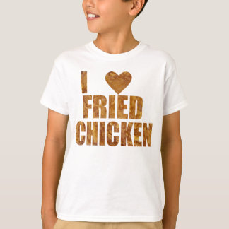 Camiseta Amo el pollo frito
