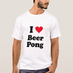 Camiseta Amo el pong de la cerveza