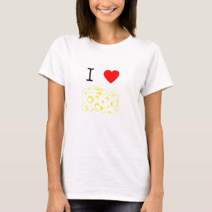 Camiseta Amo el queso