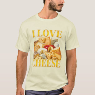 Camiseta Amo el queso