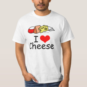 Camiseta Amo el queso