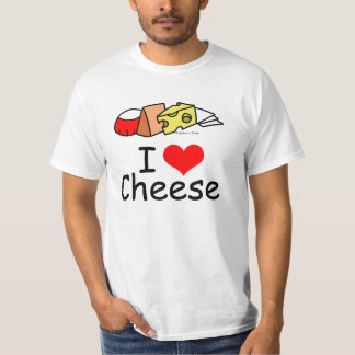 Camiseta Amo el queso