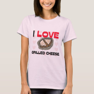 Camiseta Amo el queso asado a la parrilla