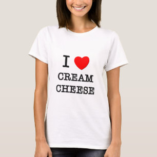 Camiseta Amo el queso cremoso
