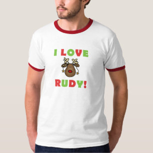 Camiseta Amo el reno de Rudy