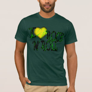 Camiseta Amo el rock and roll