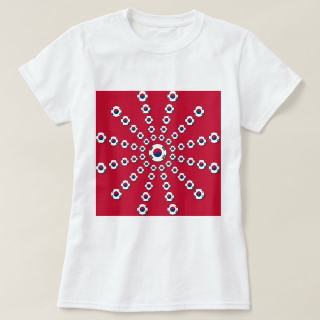 Camiseta Amo el Rojo (Diseño del anverso)