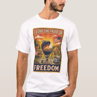 Amo El Sabor De La Libertad Vintage BBQ 4 De Julio