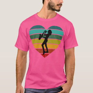 Camiseta Amo El Saxofón Y El Saxofonista