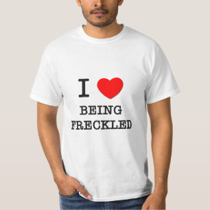 Camiseta Amo el ser pecoso