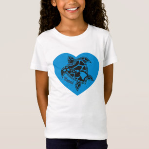 Camiseta Amo el Shirt Hawaii - Tortuga de las Islas Hawaii