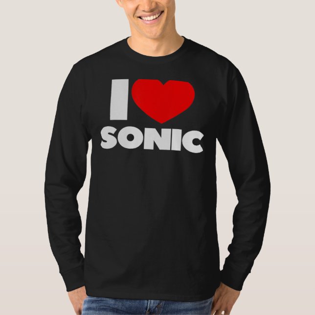 Camiseta Amo el Sonic (Anverso)