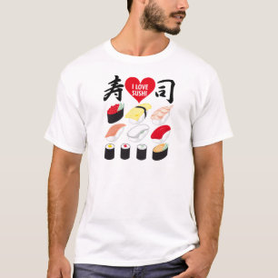 Camiseta Amo el sushi