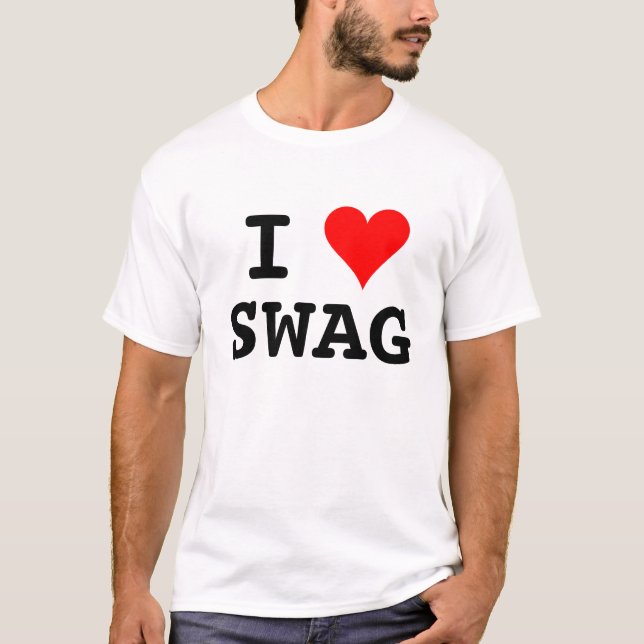 Camiseta Amo el SWAG (Anverso)