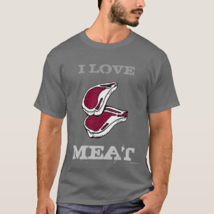 Camiseta AMO EL ~T-Shirt~ DE LA CARNE