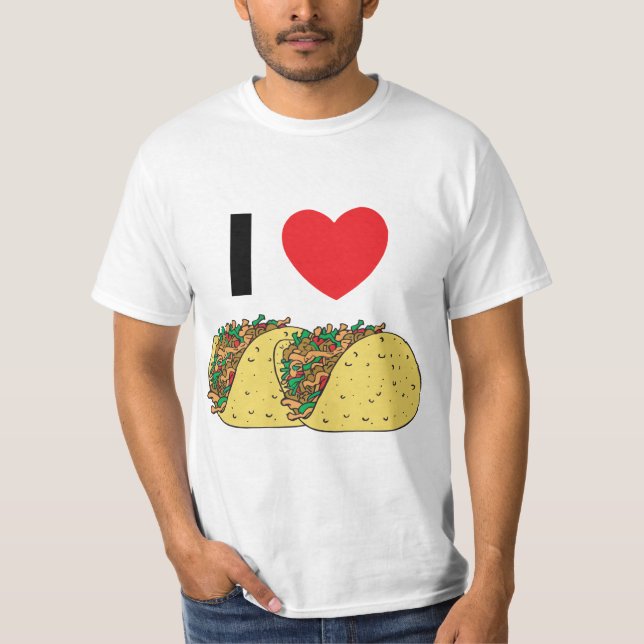 Camiseta Amo el Tacos (Anverso)