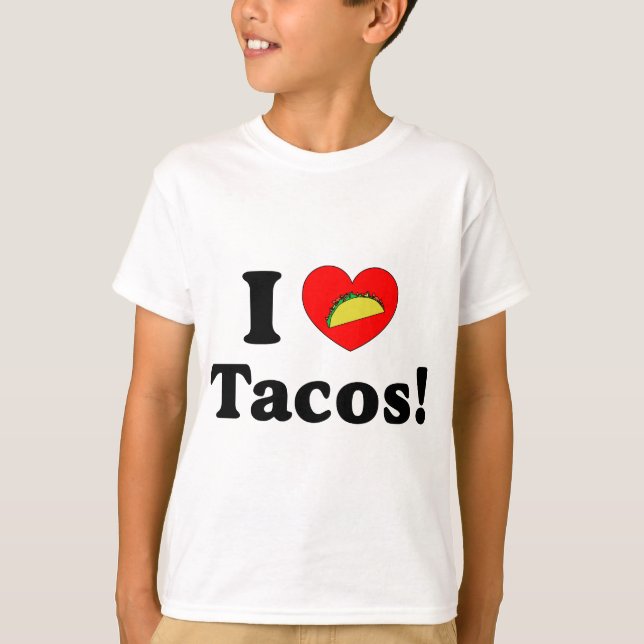 Camiseta Amo el Tacos (Anverso)