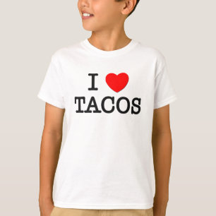 Camiseta Amo el TACOS (la comida)