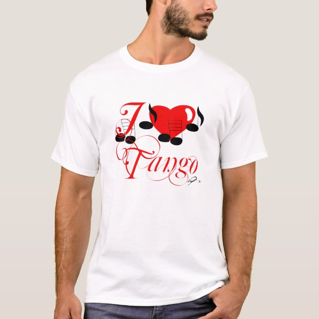 Camiseta ¡Amo El Tango! (Anverso)