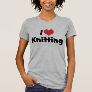 Camiseta Amo el tejido del corazón