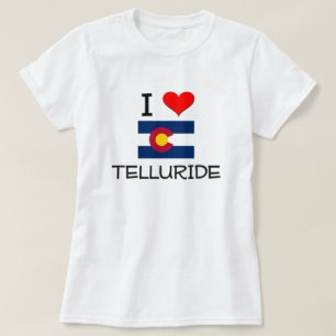 Camiseta Amo el TELURURO Colorado