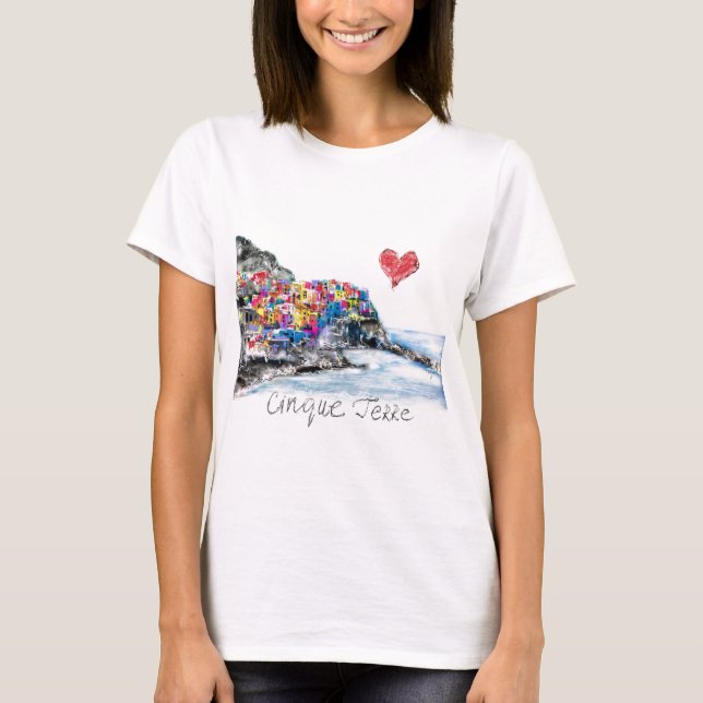 Camiseta Amo el terre del cinque (Anverso)