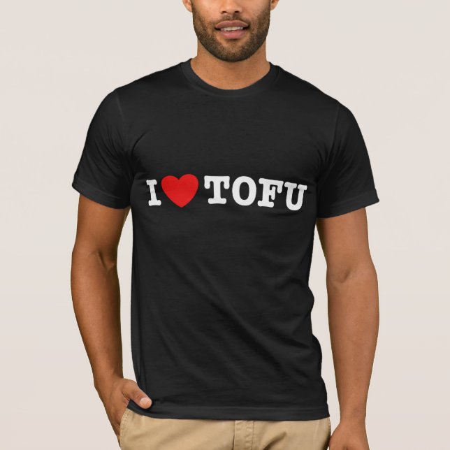 Camiseta Amo El Tofu (Anverso)
