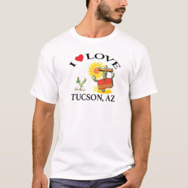 Camiseta Amo el tucson, arizona