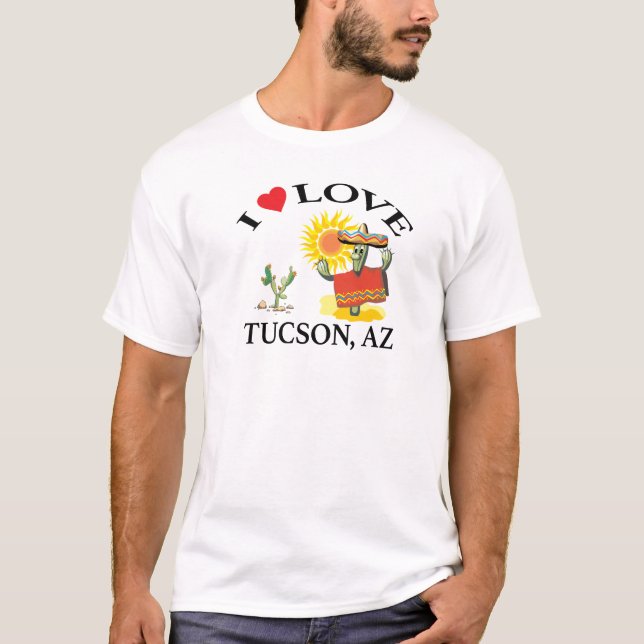 Camiseta Amo el tucson, arizona (Anverso)