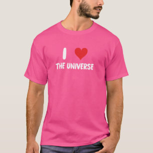 Camiseta Amo el Universo - Las Estrellas Espaciales Astróno