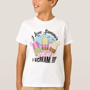 Camiseta Amo el verano - ¡¡¡Grito!!!