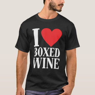 Camiseta Amo el vino en caja Vino barato 1