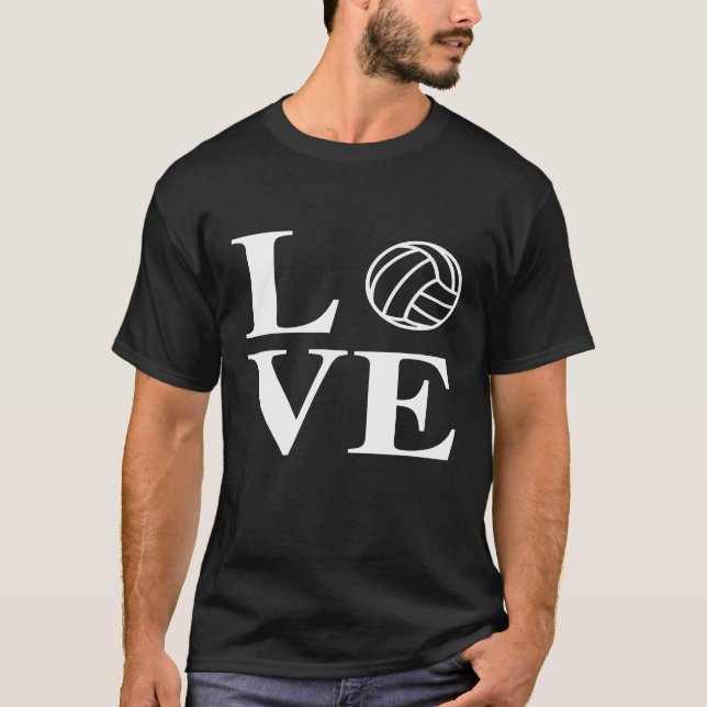 Camiseta Amo el voleibol 7 (Anverso)