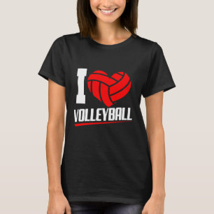 Camiseta Amo el voleibol 8