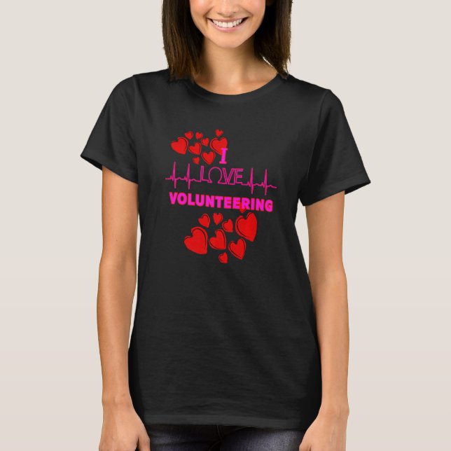 Camiseta Amo el voluntariado (Anverso)