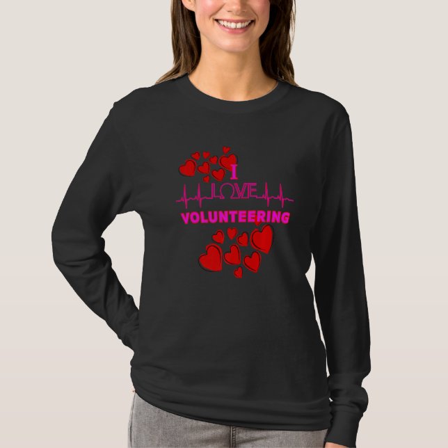 Camiseta Amo el voluntariado (Anverso)