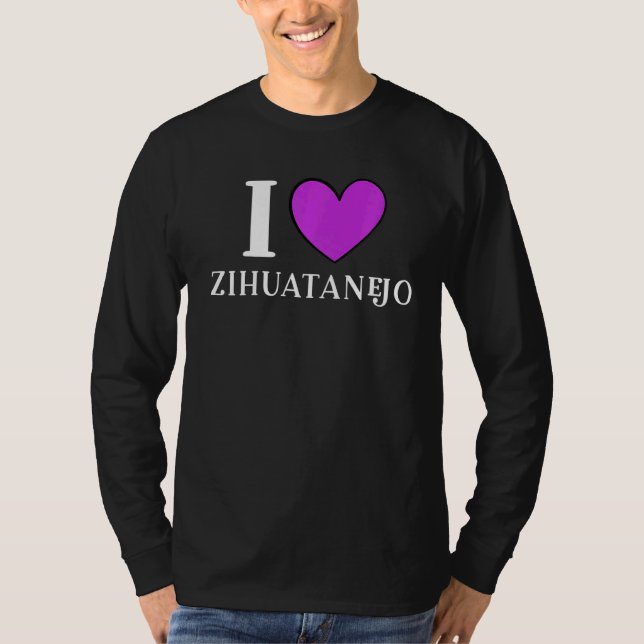 Camiseta Amo el Zihuatanejo México 2 (Anverso)