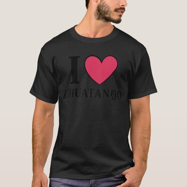 Camiseta Amo el Zihuatanejo México 7 (Anverso)