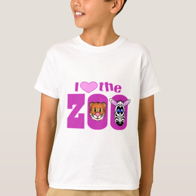Camiseta Amo el Zoológico (Anverso)