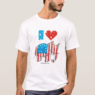 Camiseta Amo elefantes